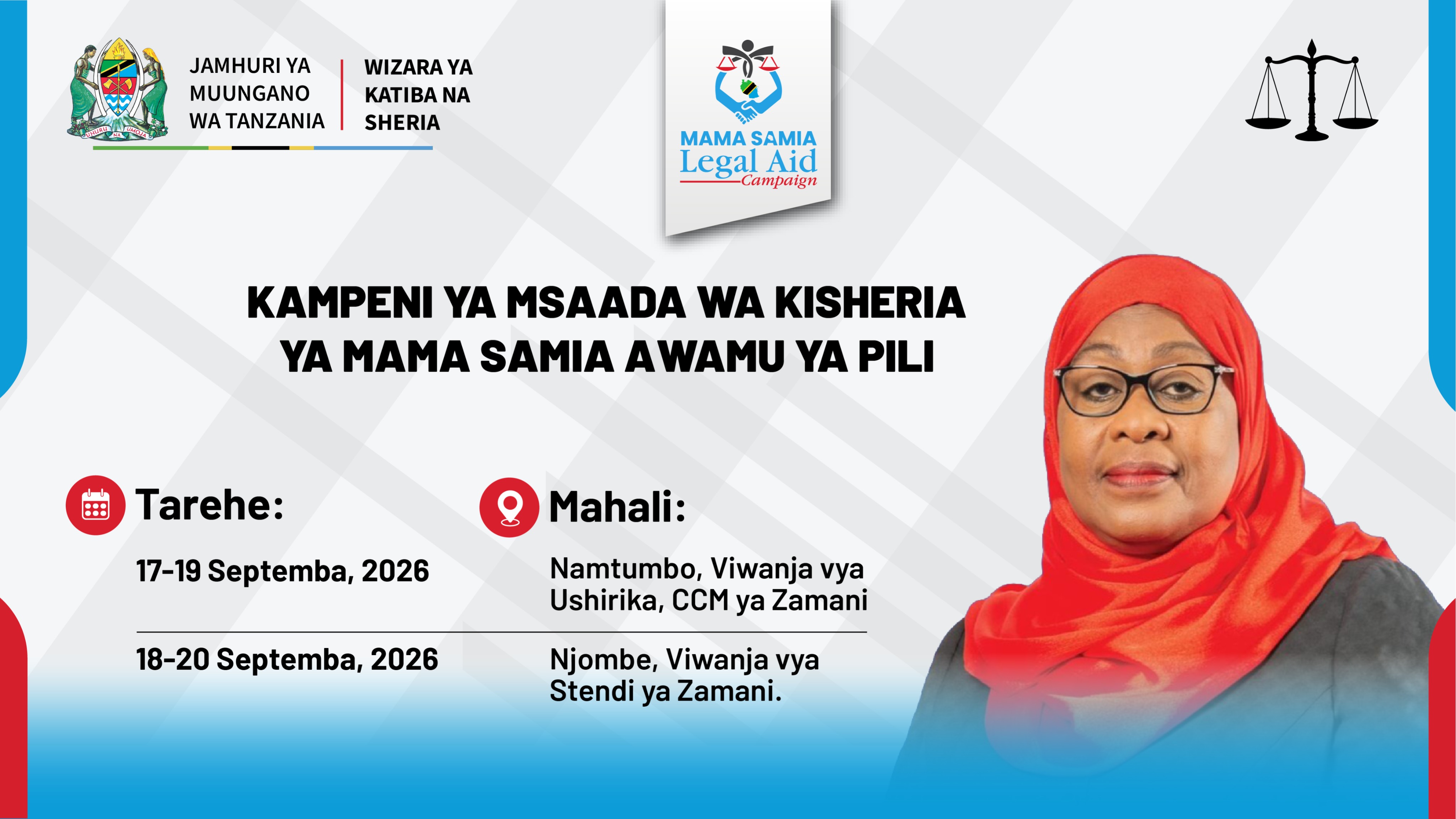 UTOLEWAJI WA HUDUMA ZA MSAADA WA KISHERIA